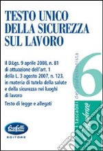 Testo Unico sicurezza lavoro libro