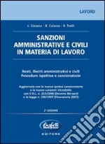 Sanzioni amministrative in materia di lavoro