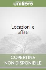 Locazioni e affitti libro