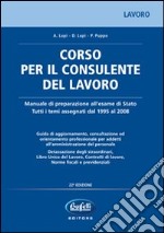 Corso per il consulente del lavoro libro