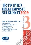 Testo unico delle imposte sui redditi 2009 libro