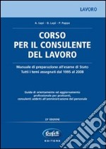 Corso per il consulente del lavoro libro