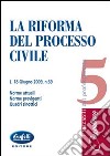 La riforma del processo civile libro