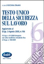 Testo unico della sicurezza sul lavoro libro