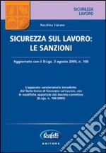 Sicurezza sul lavoro: le sanzioni libro