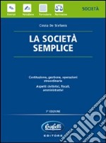 La società semplice libro