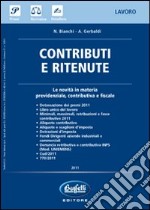 Contributi e ritenute libro