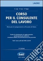 Corso per il consulente del lavoro libro