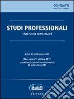 Studi professionali. Testo Unico contrattuale