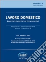 Lavoro domestico. Lavoratori comunitari ed extracomunitari libro