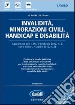 Invalidità, minorazioni civili, handicap e disabilità. Con CD-ROM libro