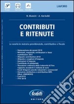 Contributi e ritenute libro