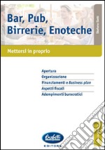 Bar, pub, birrerie, enoteche libro