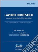 Lavoro domestico. Lavoratori comunitari ed extracomunitari libro