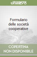 Formulario delle società cooperative