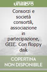 Consorzi e società consortili, associazione in partecipazione, GEIE. Con floppy disk libro