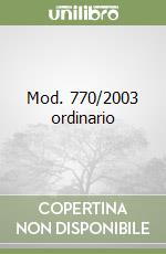 Mod. 770/2003 ordinario libro