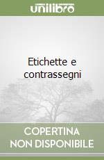 Etichette e contrassegni libro