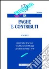 Corso di paghe e contributi libro