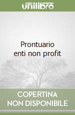 Prontuario enti non profit libro