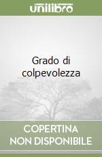 Grado di colpevolezza