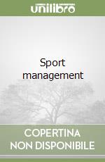 Sport management libro