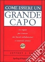 Come essere un grande capo libro