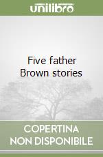 Five father Brown stories libro