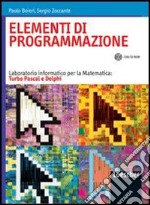 Elementi di programmazione. Laboratorio informatico per la matematica: Turbo Pascal e Delphi. Per le Scuole superiori. Con CD-ROM libro