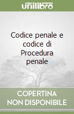 Codice penale e codice di Procedura penale libro