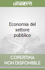 Economia del settore pubblico libro