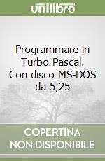 Programmare in Turbo Pascal. Con disco MS-DOS da 5,25 libro