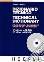 Dizionario Tecnico Ingl/ita Ita/inglcd R libro