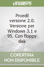 Proedil versione 2.0. Versione per Windows 3.1 e 95. Con floppy disk libro