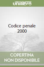 Codice penale 2000 libro