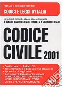 Codice civile 2001 libro