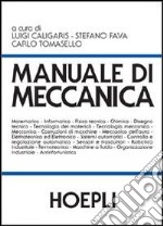 Manuale di meccanica libro