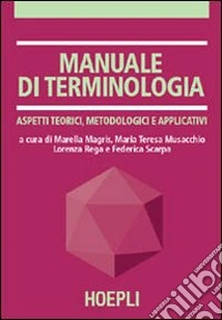 Manuale di terminologia libro