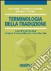 Terminologia della traduzione libro