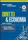 Diritto e economia. Per gli Ist. Tecnici e per gli Ist. Professionali. Vol. 1 libro