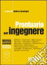 Prontuario dell'ingegnere libro