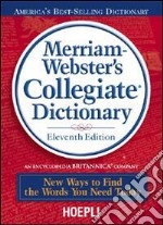 Merriam-Webster's Collegiate Dictionary. With CD-ROM