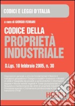 Codice della proprietà industriale libro