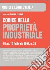 Codice della proprietà industriale libro