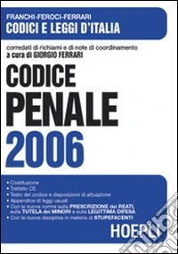 Codice penale 2006 libro