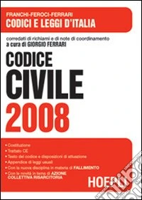 Codice civile 2008 libro