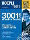 Tremilauno quiz scienze della comunicazione libro