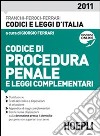 Codice di procedura penale 2011 libro di Ferrari G.