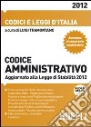 Codice amministrativo 2012 libro