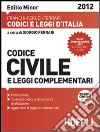 Codice civile 2012. Ediz. minore libro